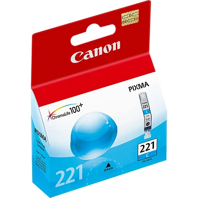 Canon CLI-221C Ink Cartridge - Cyan