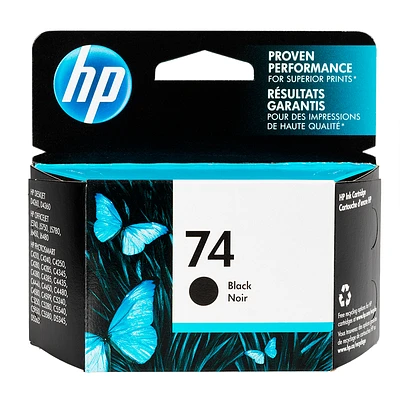 HP 74 J5700 Series Ink Cartridge - Black - CB335WN