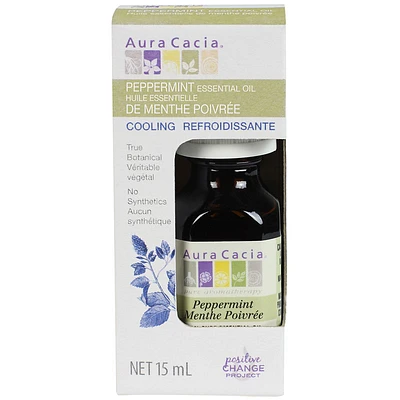 Aura Cacia Essential Oil - Peppermint - 15ml