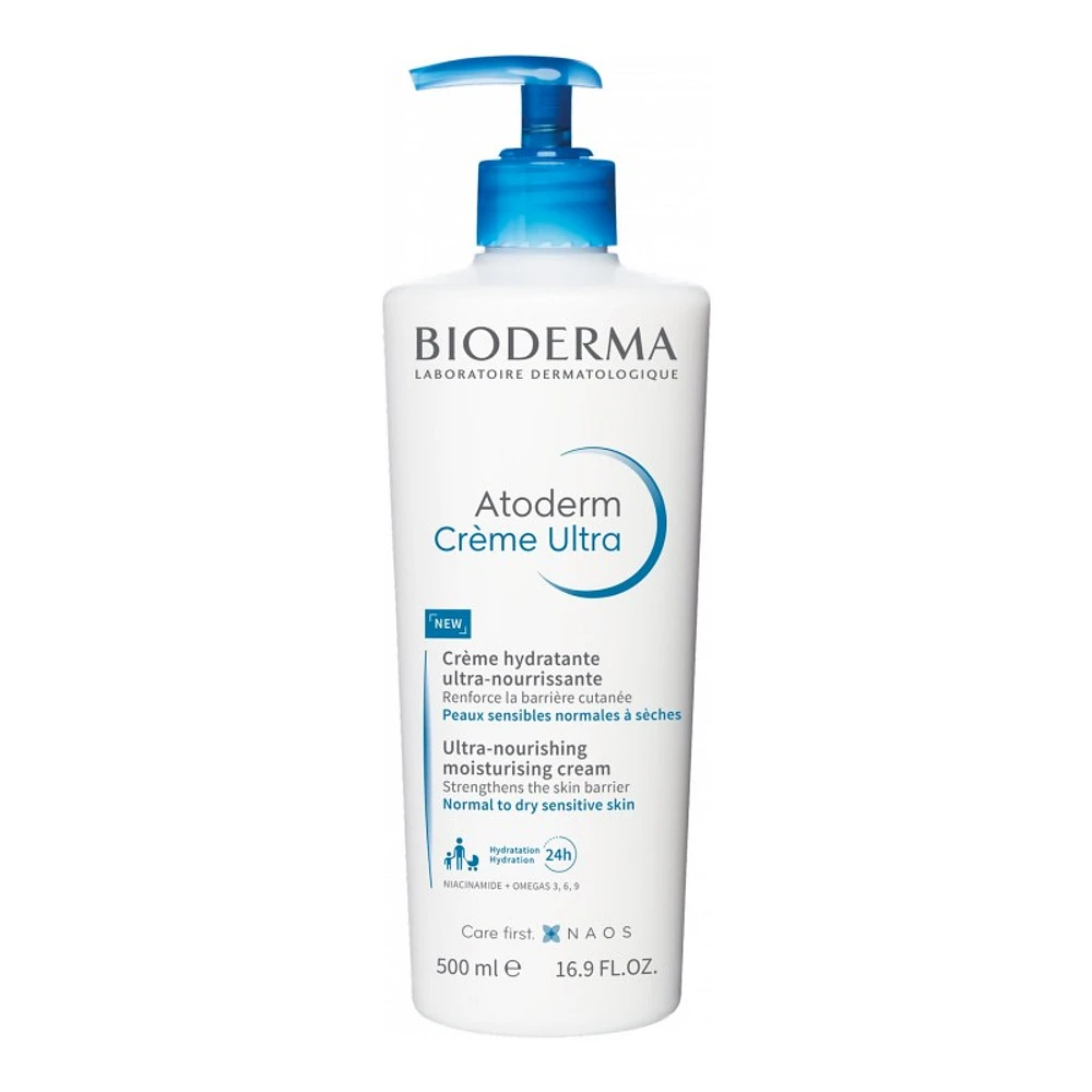 Bioderma Atoderm Ultra-nourishing Moisturising Cream - 500ml