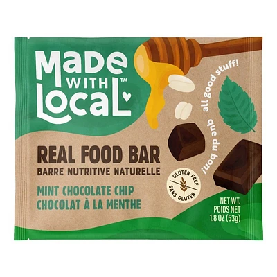 Made With Local Snack Bar - Mint Chocolate Chip - 53g
