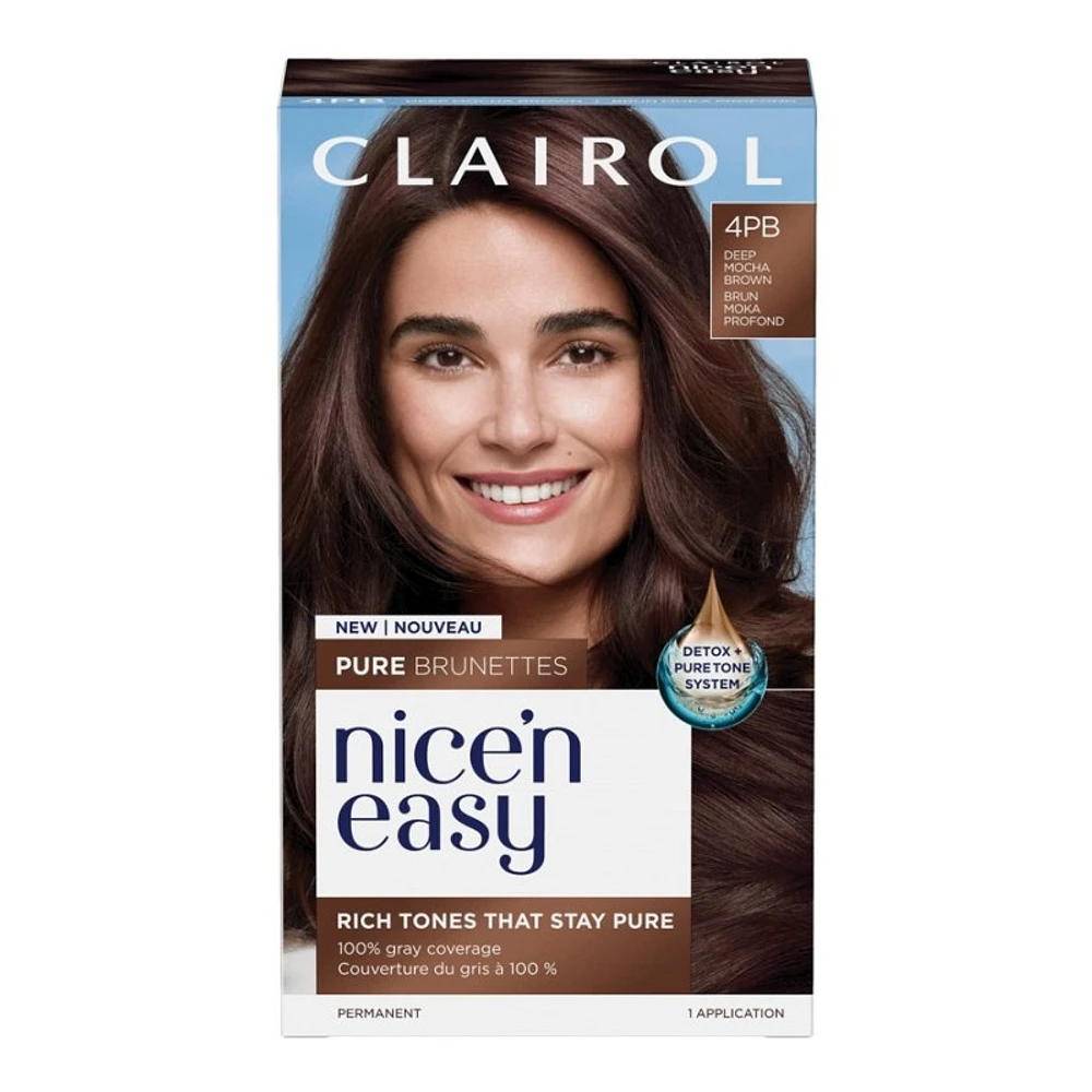 Clairol Nice'n Easy Pure Brunettes Permanent Hair Color