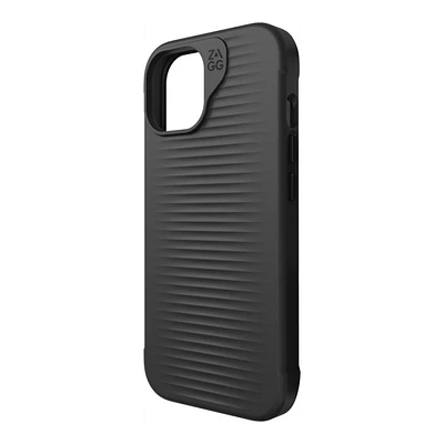 ZAGG Luxe Case for Apple iPhone 13, 14, 15 - Black Snap