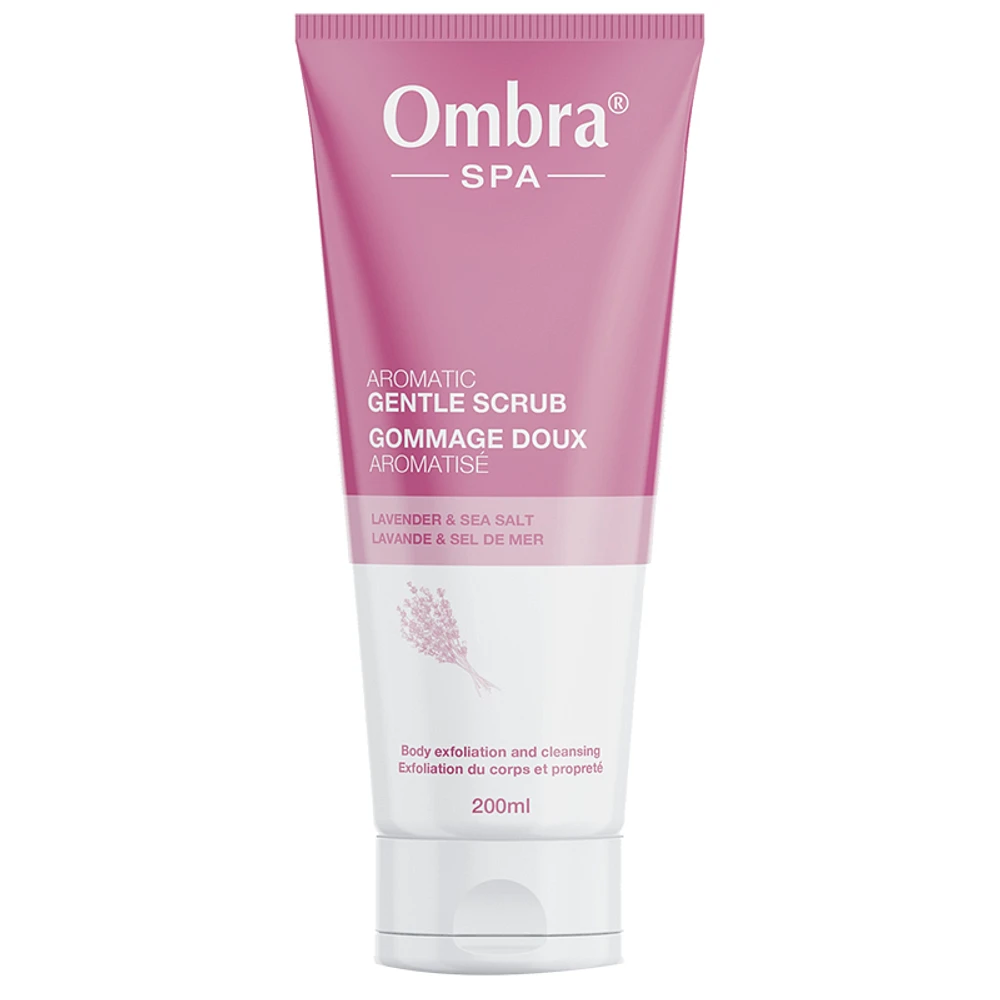 Ombra Spa Aromatic Gentle Scrub - Lavender & Sea Salt - 200ml