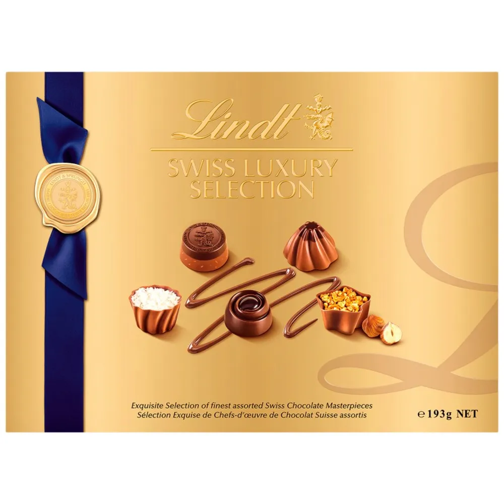 Lindt Swiss Luxury Selection - 193g