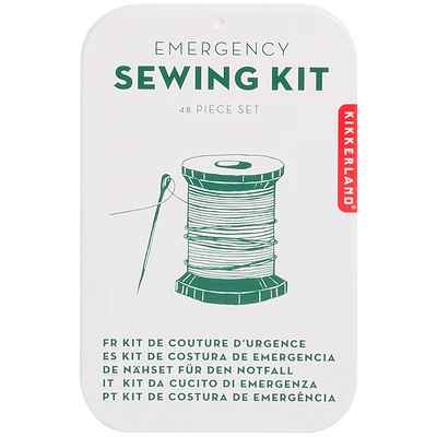 Kikkerland Emergency Sewing Kit - 48 Piece Set