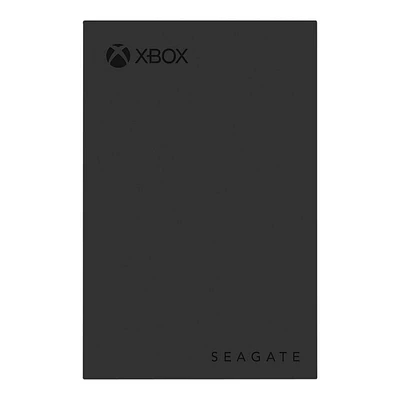 Seagate Portable External Hard Drive for Xbox - Black - 2TB - STKX2000400