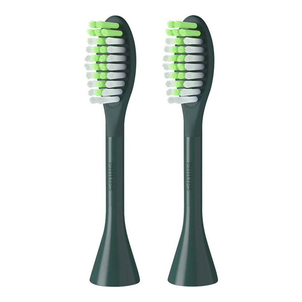 Philips One by Sonicare Replacement Brush Heads - Sage- BH1022