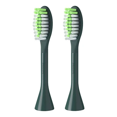 Philips One by Sonicare Replacement Brush Heads - Sage- BH1022