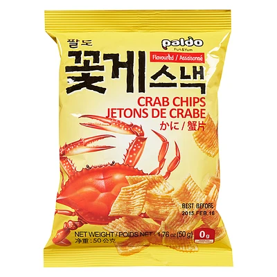 Paldo Crab Chips - 50g