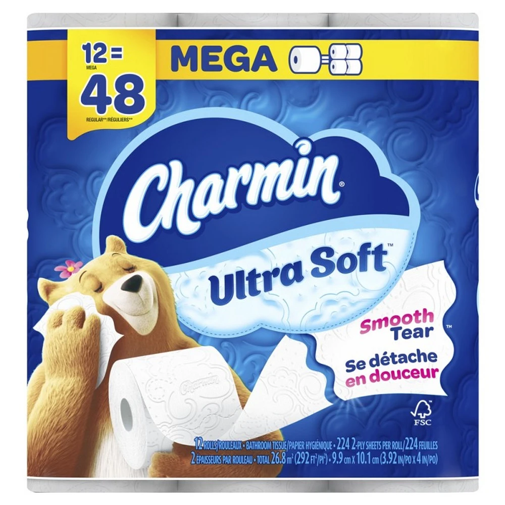 Charmin Ultra Soft Bathroom Tissue