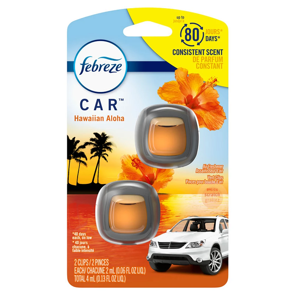 Febreze Auto Hawaiian Aloha - 2 Count