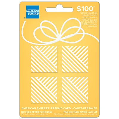 American Express Prepaid Card - $100