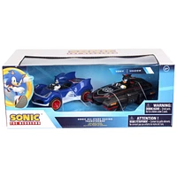 NKOK Sonic The Hedgehog Pull Back All-Stars Racing Vehicle Toy - Black/Blue