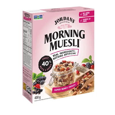 Jordans Morning Muesli Granola - Super Berry Medley - 400g