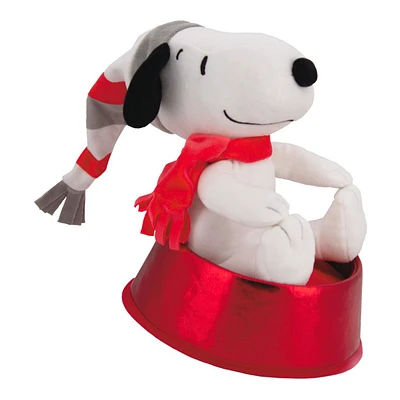 Hallmark Ornaments Peanuts Christmas Tree Topper - Snoopy Sledding