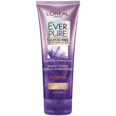 L'Oreal EverPure Brass Toning Purple Conditioner - 200ml