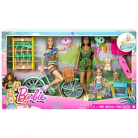 Barbie Holiday Fun Doll Bicycle and Accessories