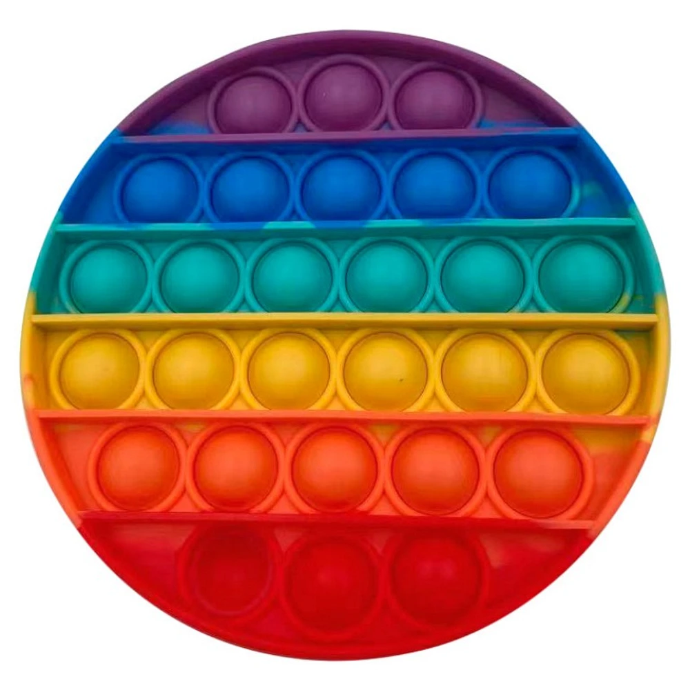 Alex Circle Pop Fidget - Rainbow