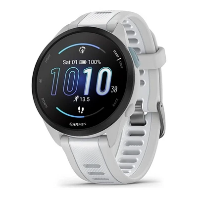 Garmin Forerunner 165 Sportwatch - Mist Grey / Whitestone