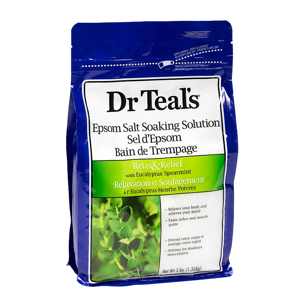 Dr Teal's Epsom Salts - Relax - 1.36kg