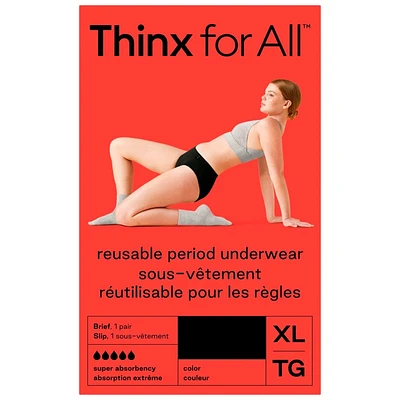 Thinx for All Cotton Brief Incontinence Underwear