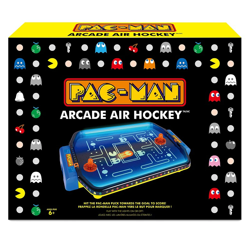 Pac-Man Arcade Air Hockey Game - 14 x 27 x 40cm