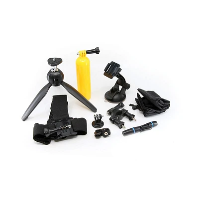 Sunpak Action Camera Accessory Kit - 7 piece - SGPAKIT8