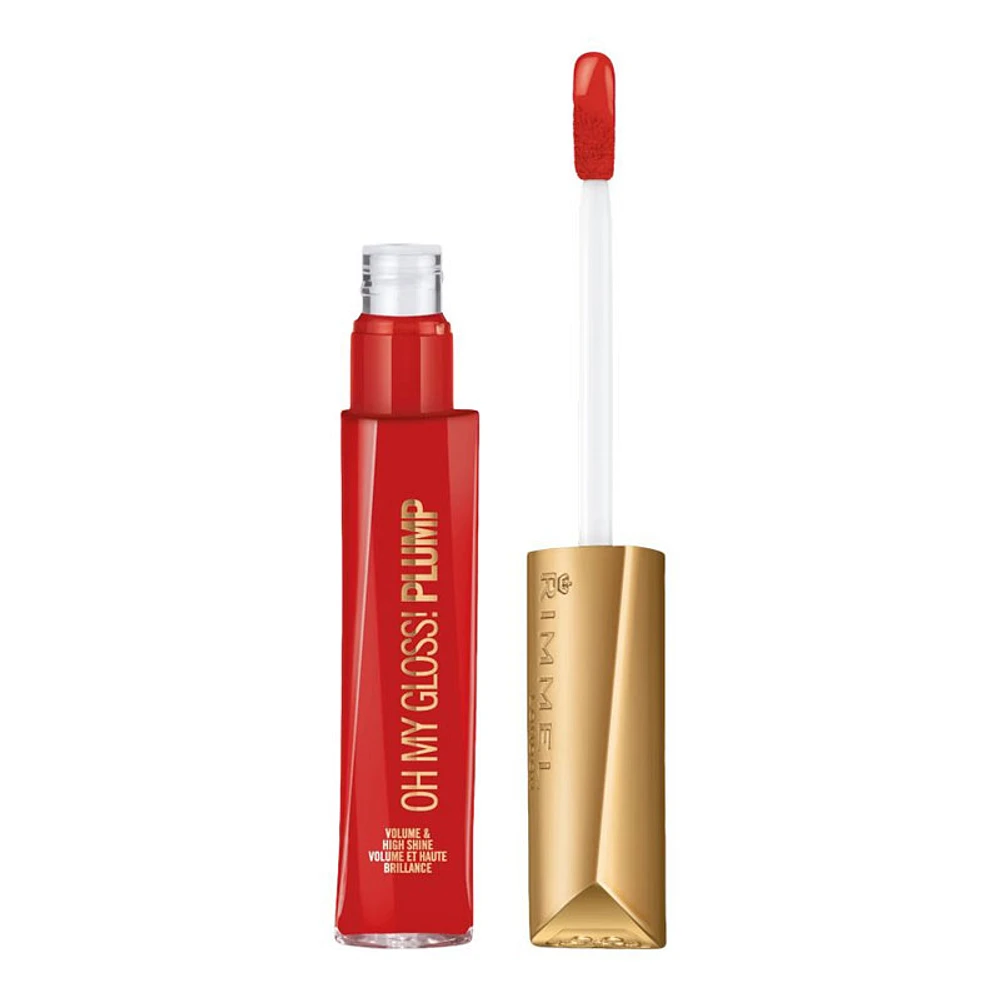 Rimmel Oh My Gloss Illuminating Lip Gloss - Saucy