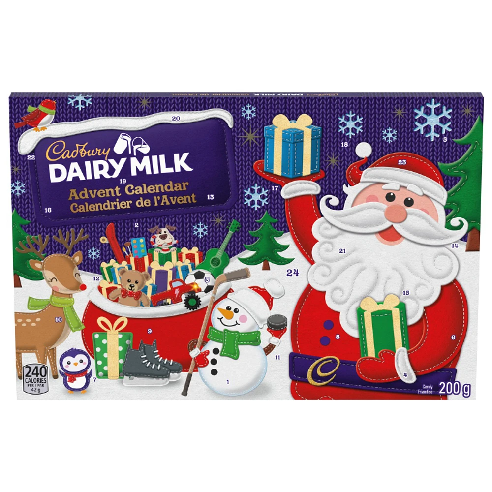 Cadbury Dairy Milk Advent Calendar - 200g