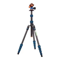 3 Legged Thing Punks Brian Carbon Fibre Tripod - Blue - BRIANBLUE2.0