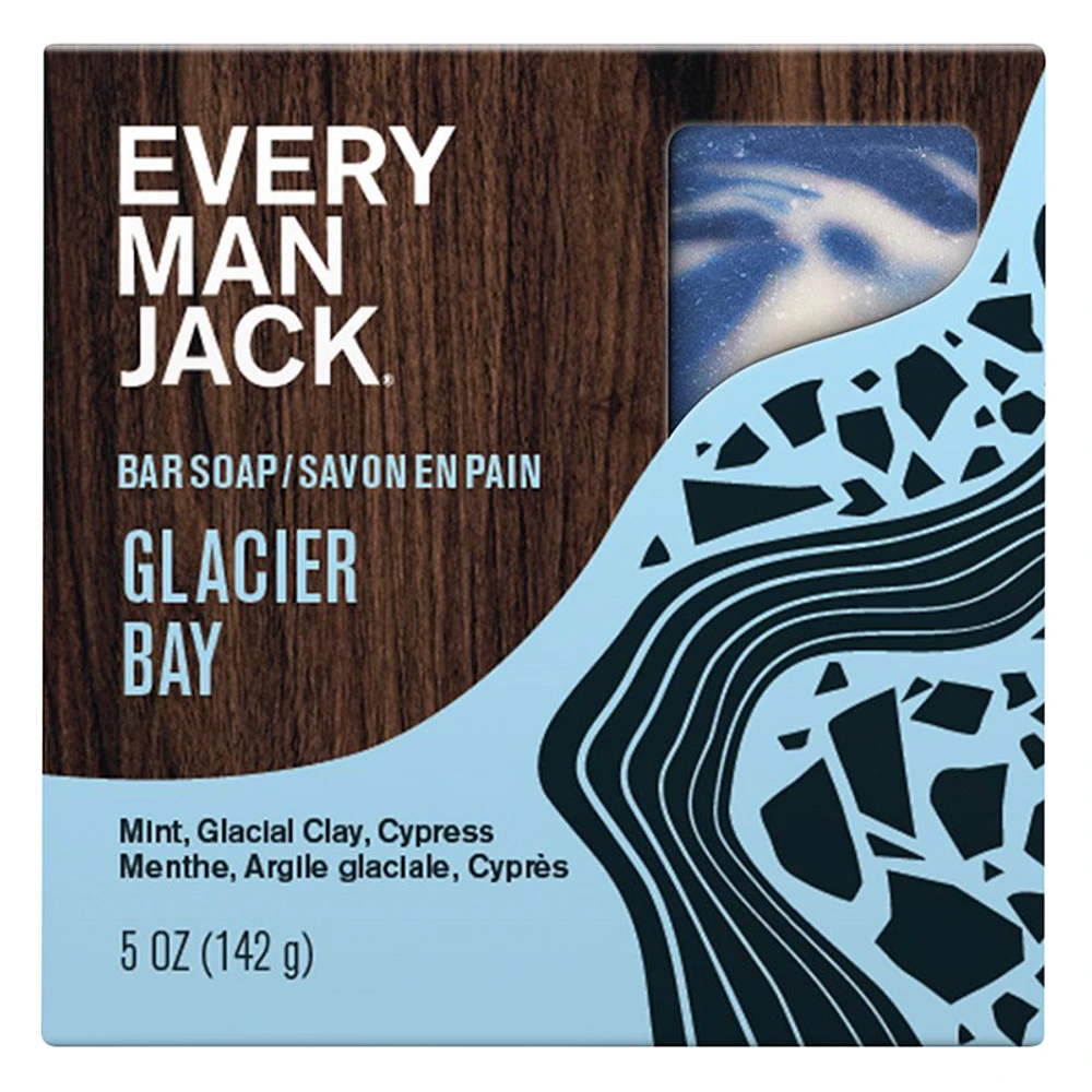 Every Man Jack Soap Bar - Glacier Bay - 142g