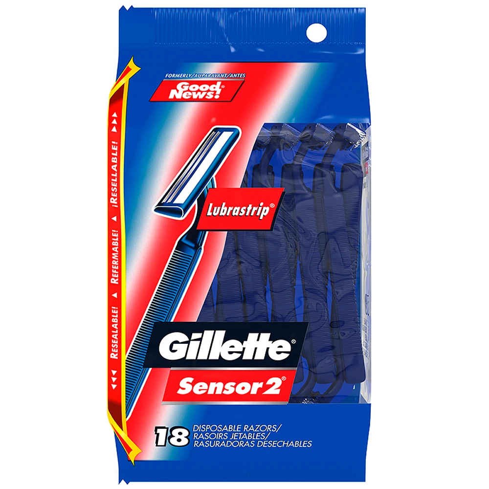 Gillette Sensor2 Disposable Razors - 18s