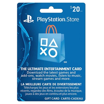 Playstation Network Gift Card - $20