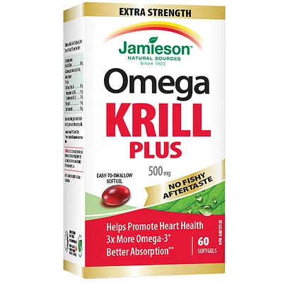 Jamieson Omega Krill Plus - 500mg - 60s