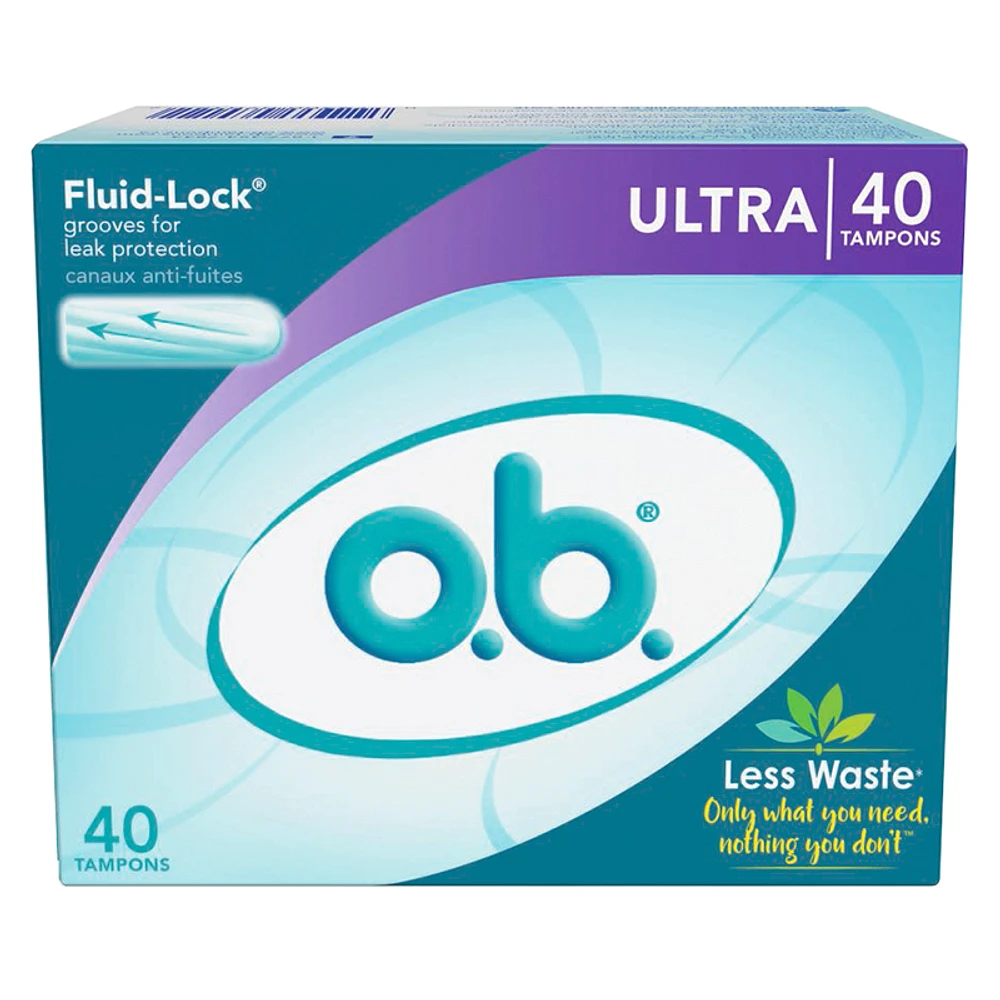 O.B. Ultra Tampons - 40s