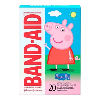 BAND-AID Peppa Pig Bandages - 20's