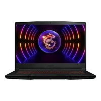 MSI GF63 Thin Gaming Laptop - 15.6 Inch - 16 GB RAM - 512 GB SSD - Intel Core i7 12650H - RTX 4060 - 12VF-274CA