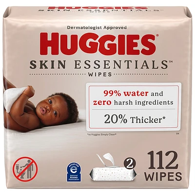 Huggies Skin Essentials Baby Cleaning Wipes