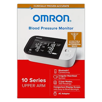 Omron Blood Pressure Monitor 10 Series - Upper Arm - BP7450CAN