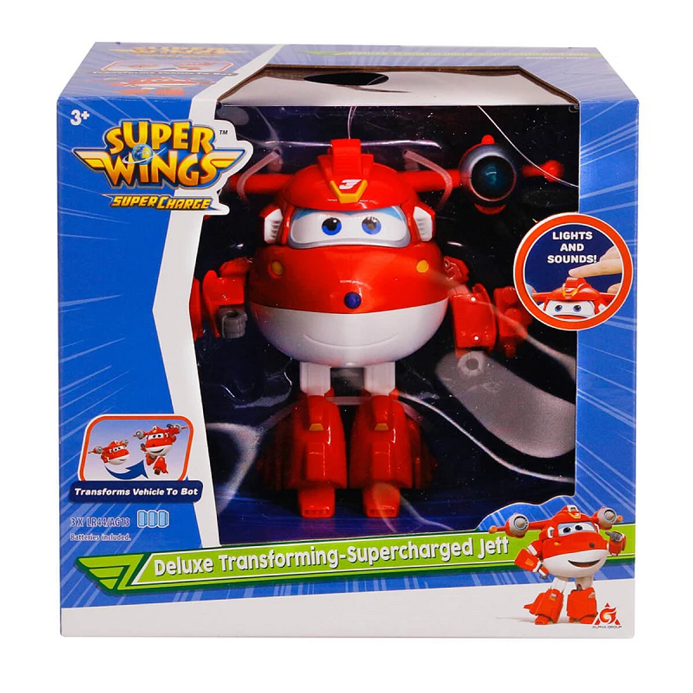 Super Wings Supercharged Figure - Assorted