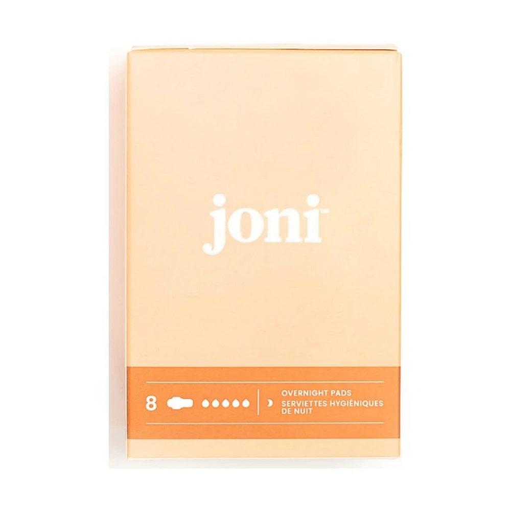 Joni Sanitary Pads - Overnight - 8's