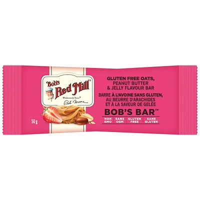 Bob's Red Mill Peanut Butter Jelly and Oats Bob's Bar - 50g