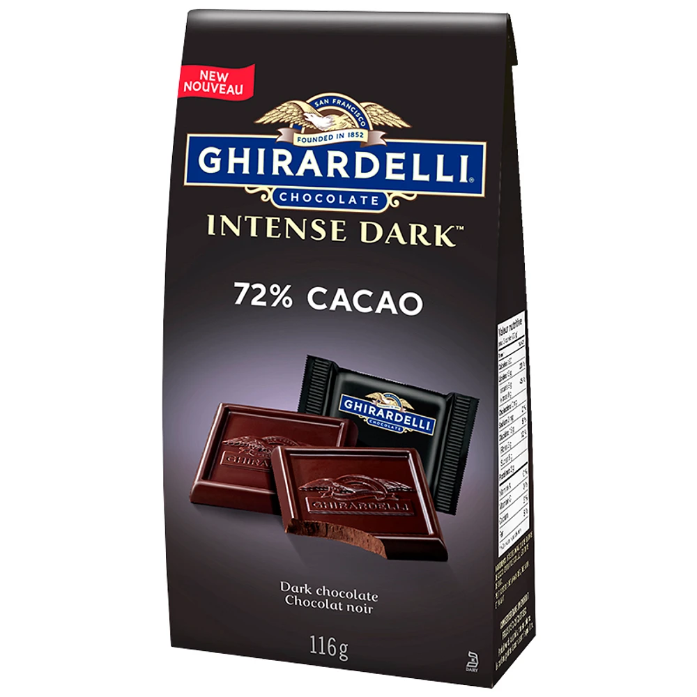 Ghirardelli Intense Dark Chocolate - 72% Cacao - 116g