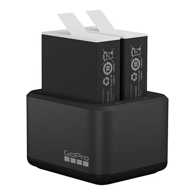 GoPro USB Battery Charger + 2 x Li-Ion Batteries - GP-ADDBD-211