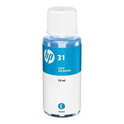 HP 31 Ink Refill - Cyan - 1VU26AN