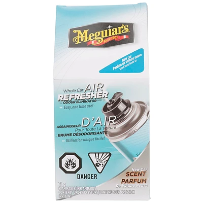 Meguiar's Whole Car Air Re-Fresher Odor Eliminator Mist - New Car Scent