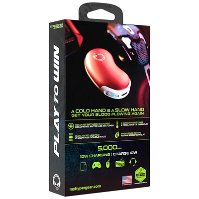 Hypergear Powerbank Hand Warmer - Red - 5000mAh