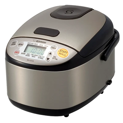 Zojirushi Microm Rice Cooker - Stainless Steel - 3 cups