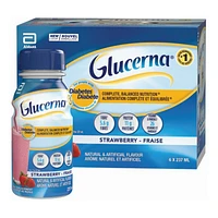 Glucerna Strawberry Nutritional Drink - 6 x 237ml